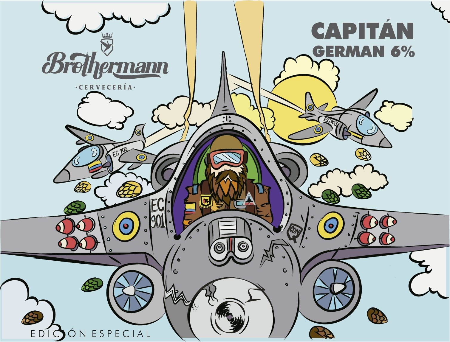 CAPITAN GERMAN CBD 6% 375ml Edición Especial